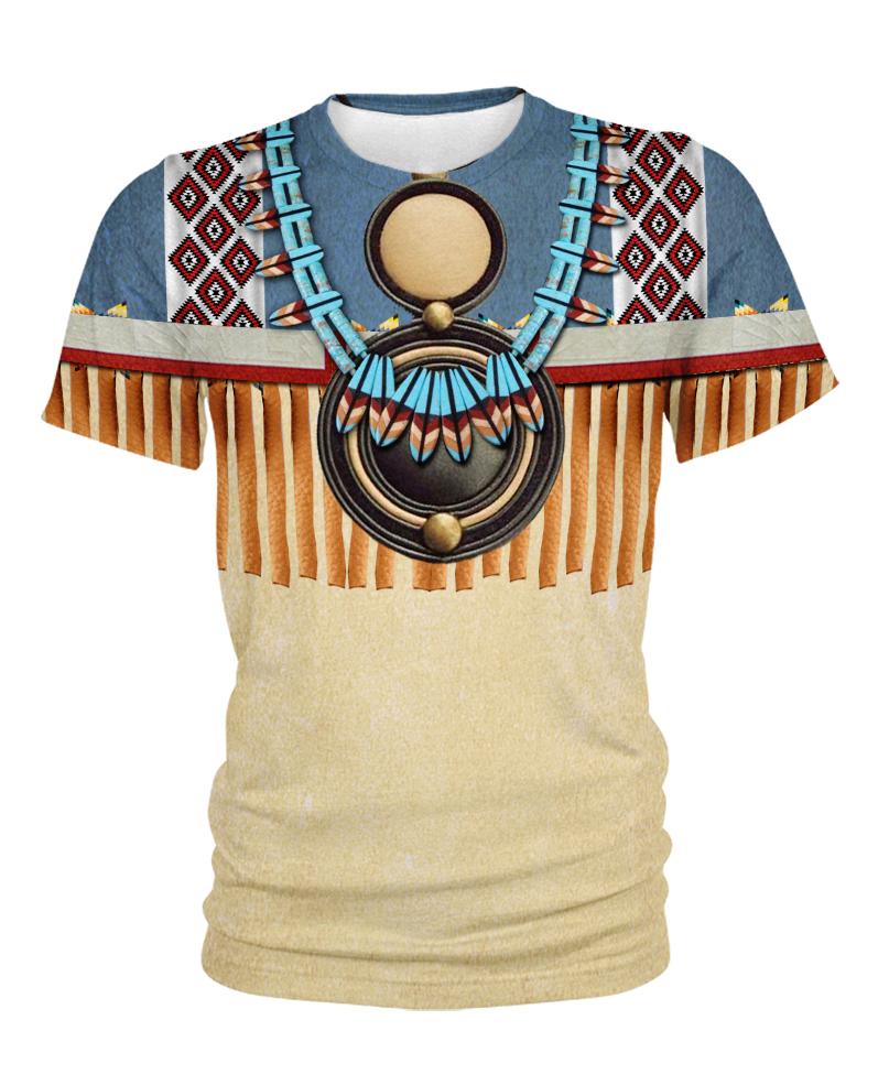 Native American Patterns Necklace