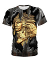 Native American Gold Indian Chief &amp; Eagle