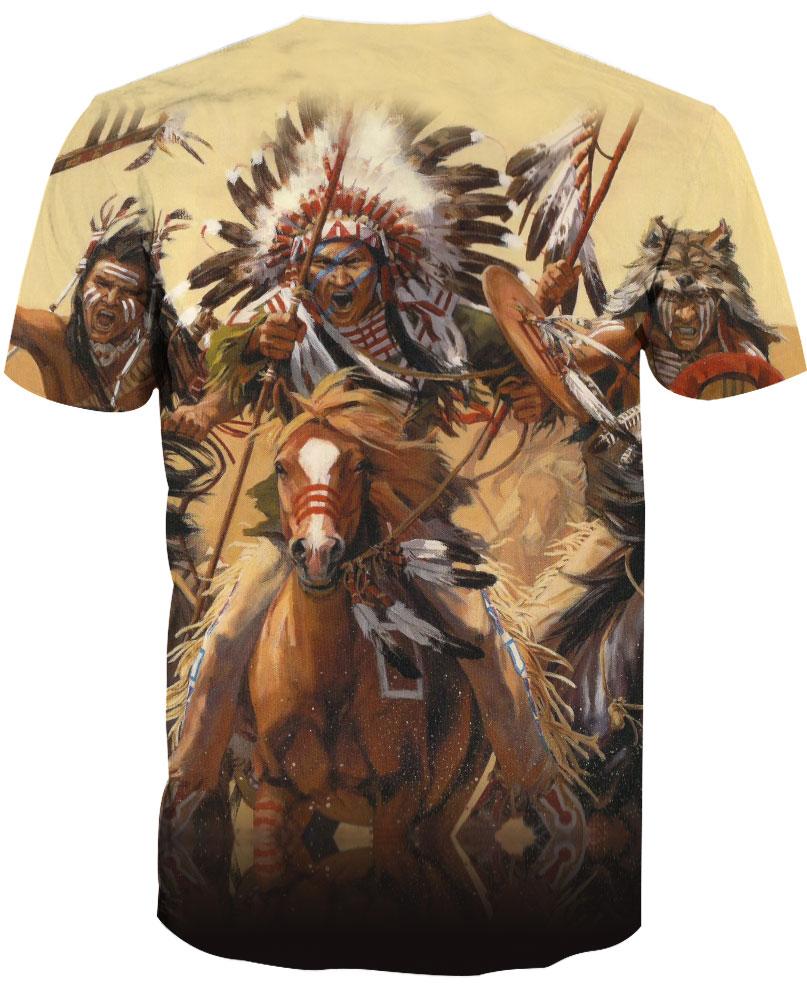 Native American The Fight Of Warrior