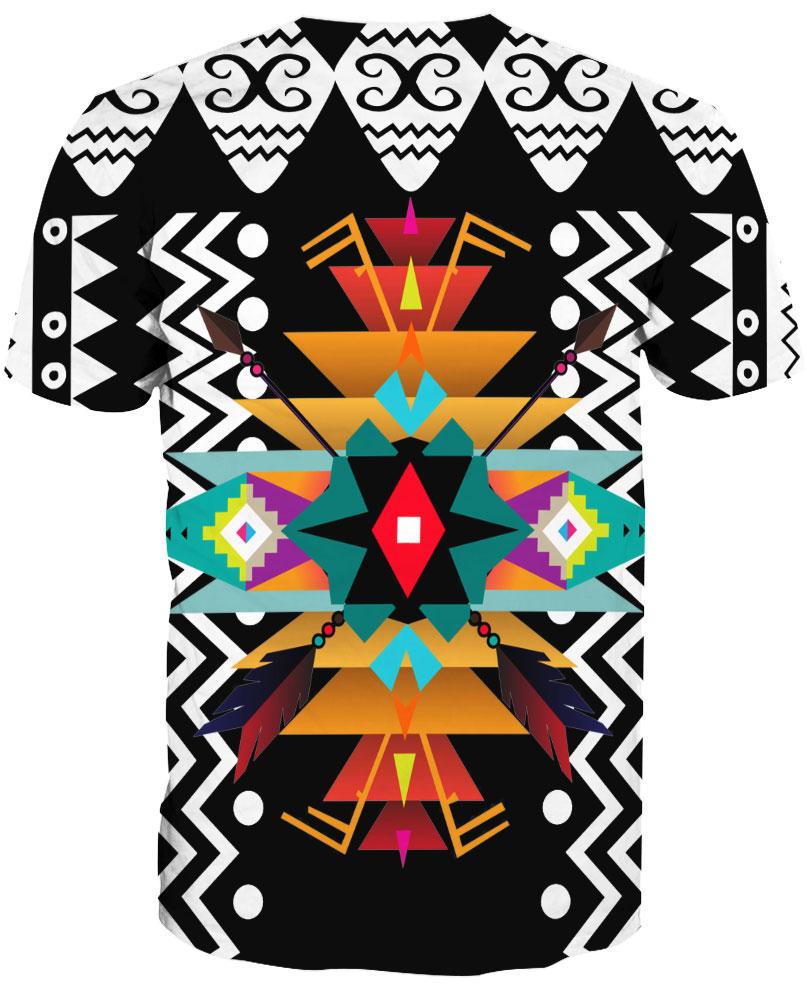 Native American Multi-color Symmetrical