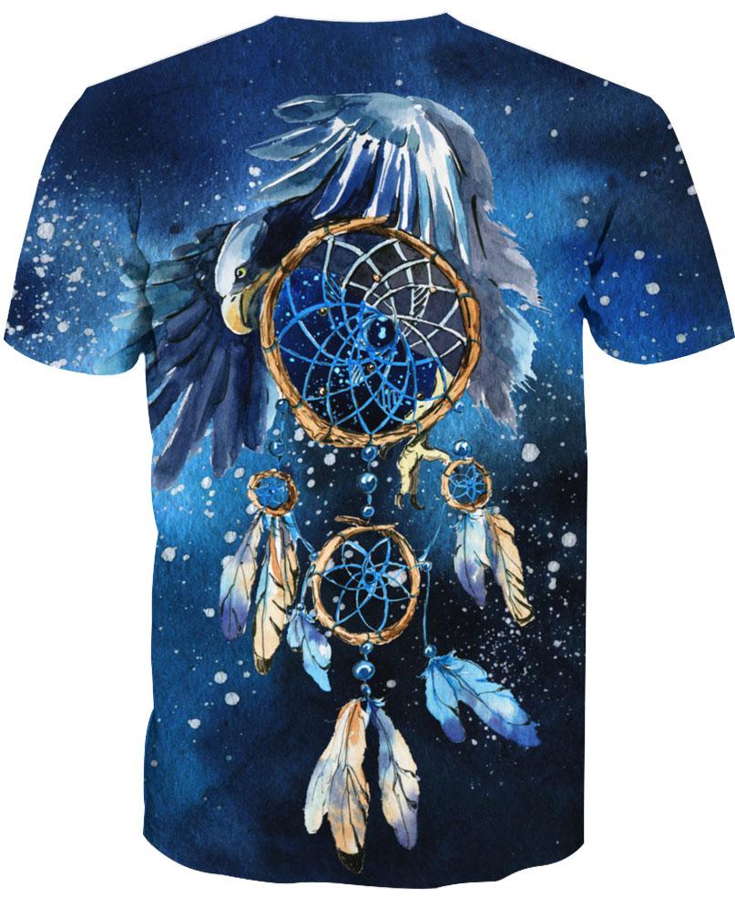 Native American Galaxy Blue Eagle