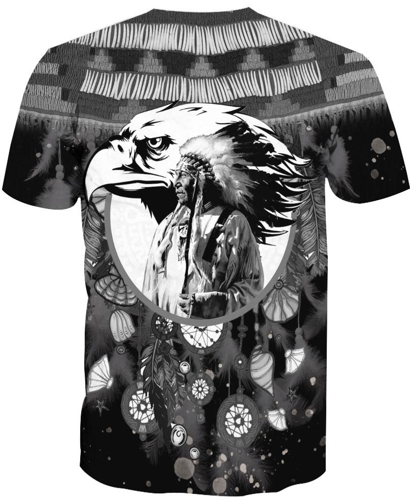 Native American Indian Chief & Eagle
