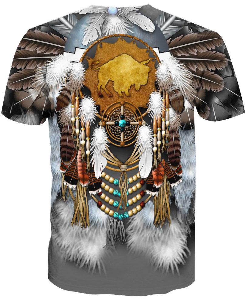 Native American Buffalo Feathers