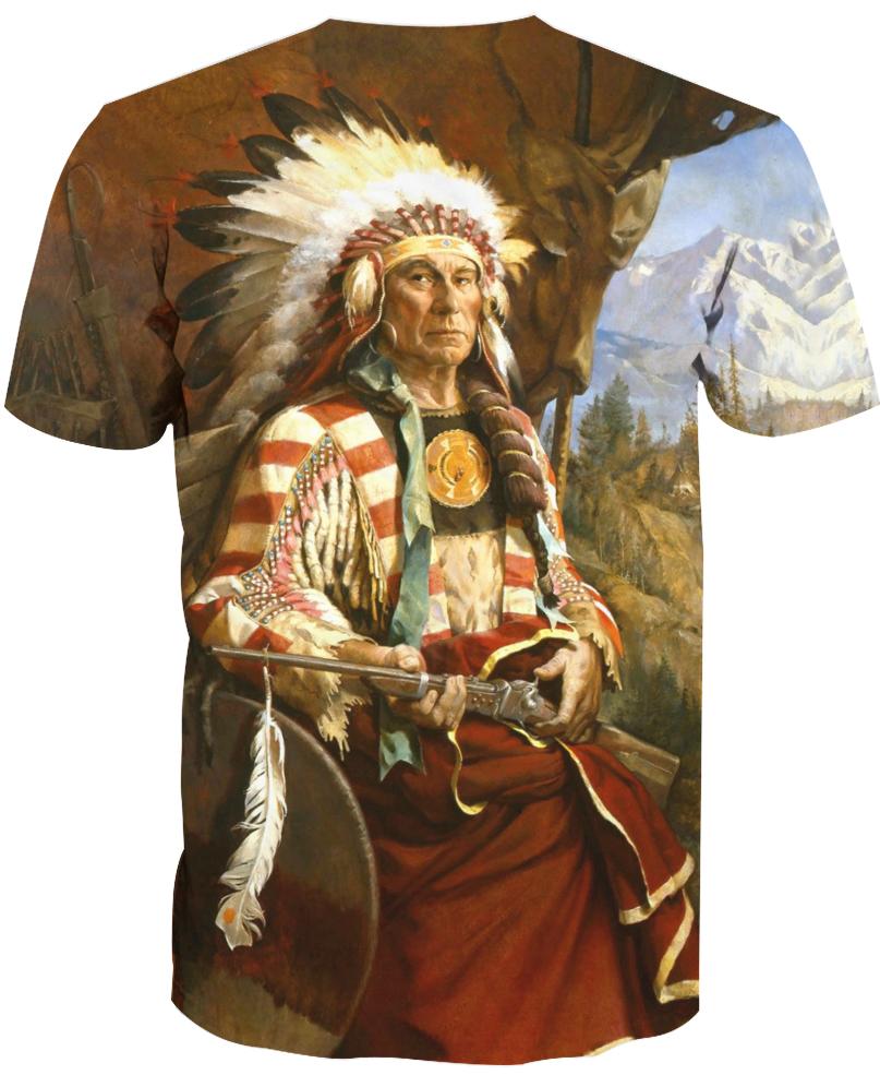 Native American Prairie Indian Chief
