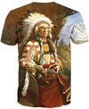 Native American Prairie Indian Chief