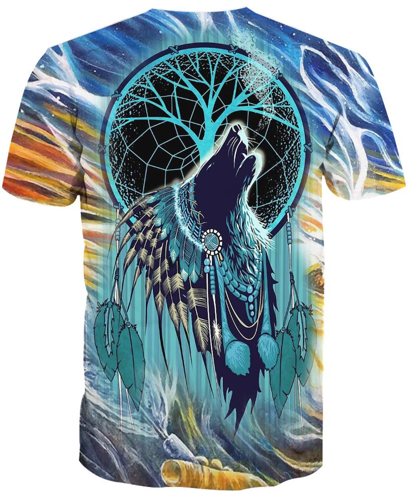 Native American Blue Wolf Dream