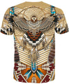 Native American Yellow Eagle Motif