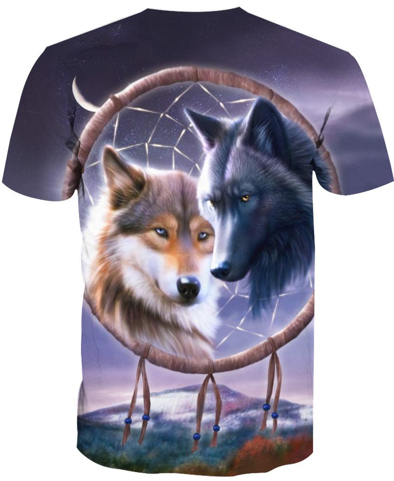 Native American Wolves Couple Dreamer