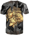 Native American Gold Indian Chief &amp; Eagle