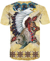 Native American Indian Wolf Eagle