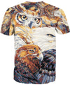 Native American Owl Eagle Eyes