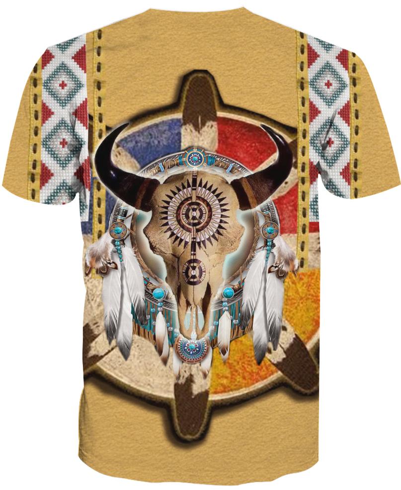 Native American Yellow Skull