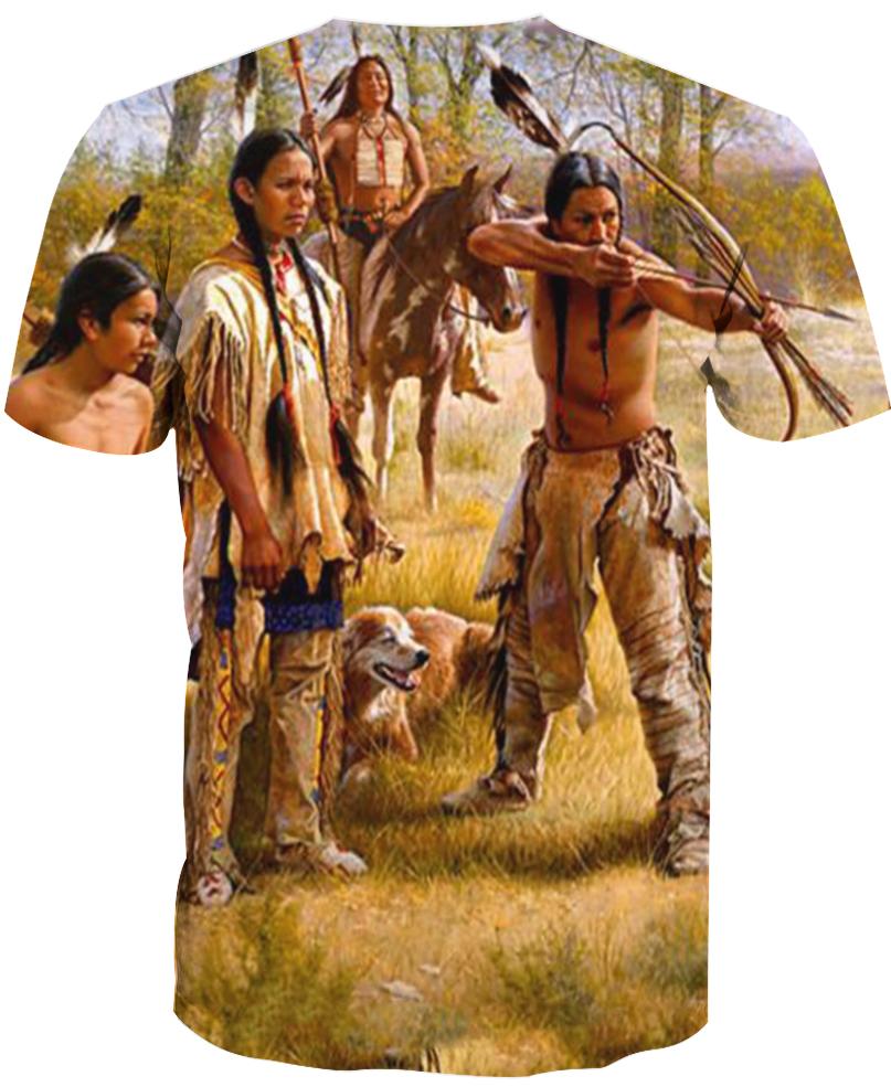 Native American Indian Chief's Family