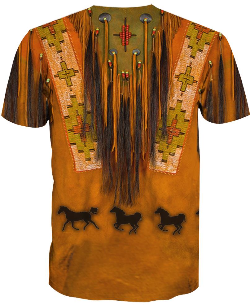 Native American Buff Knight Horse