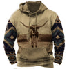 Cowboy Aztec Men&#39;s Hoodie