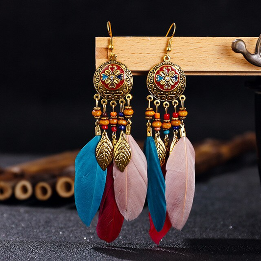 Earrings for Women Trend Boho Vintage Tassel Earrings