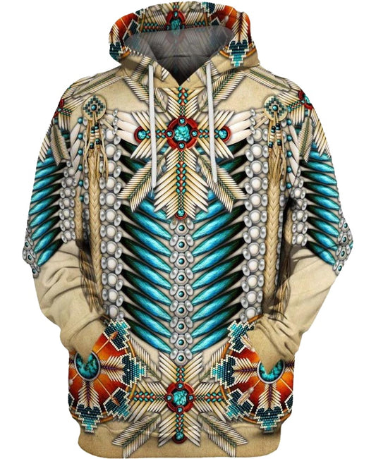 Native Pattern Blue