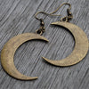 Tribal Moon Earrings