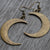 Tribal Moon Earrings