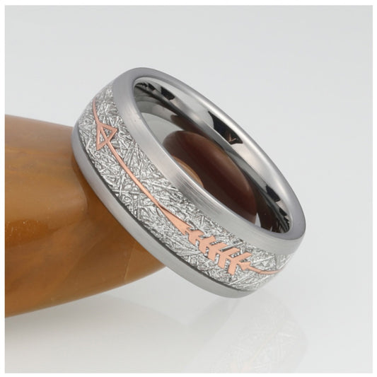 Meteorite Arrow Ring