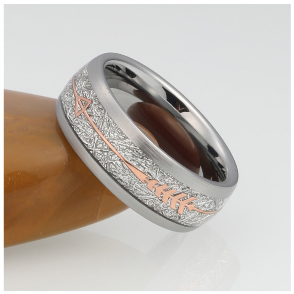 Meteorite Arrow Ring