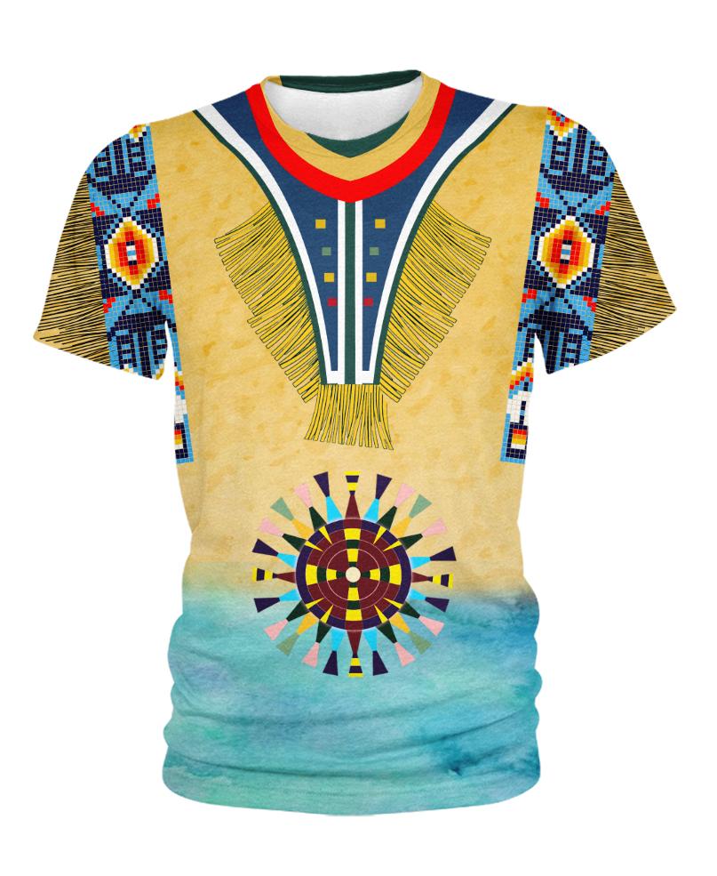 Native American Bright Connecting Pattern