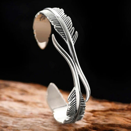 Adjustable Native Feather Bracelet