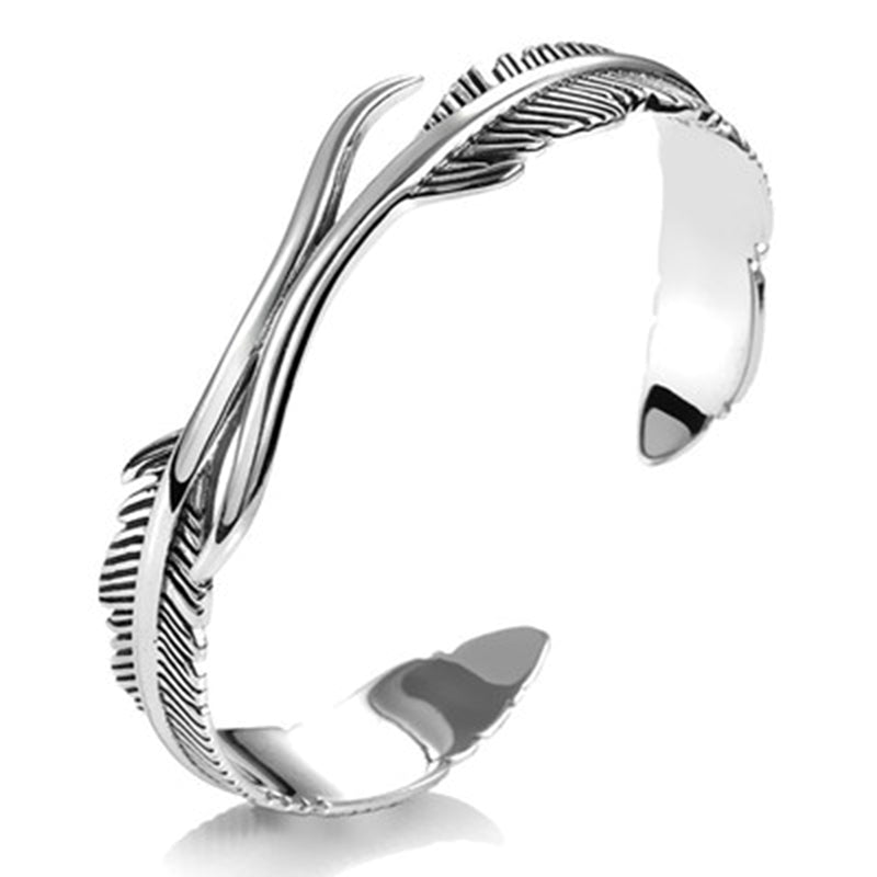 Adjustable Native Feather Bracelet