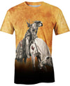 Warrior On The White Horse  Native American