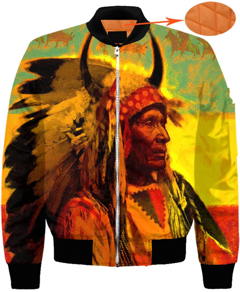Native American Powerful Chief Motifs