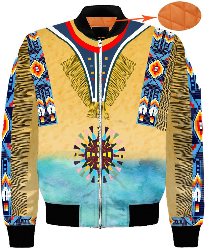 Native American Bright Connecting Pattern
