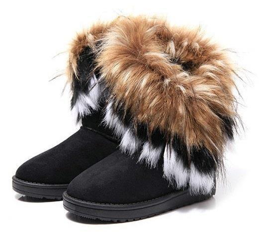 Snow Fur Boots