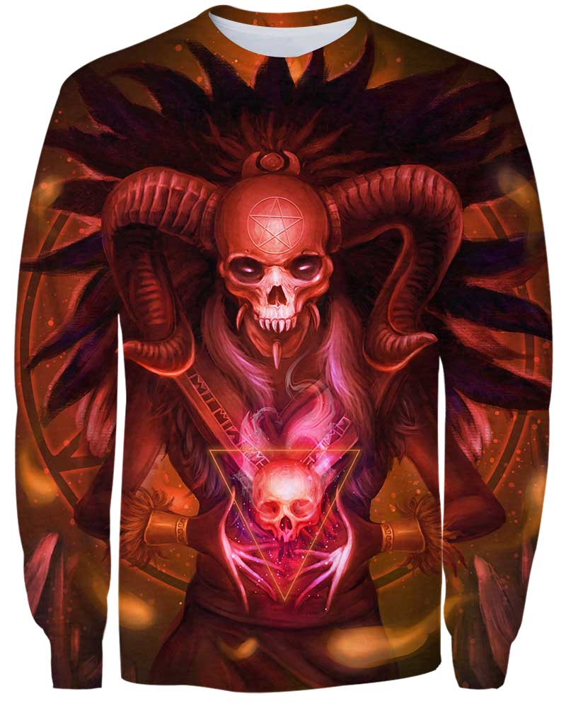 Red skull Native American