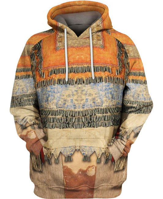 Native American Pattern Orange