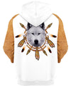 Native American White Wolf