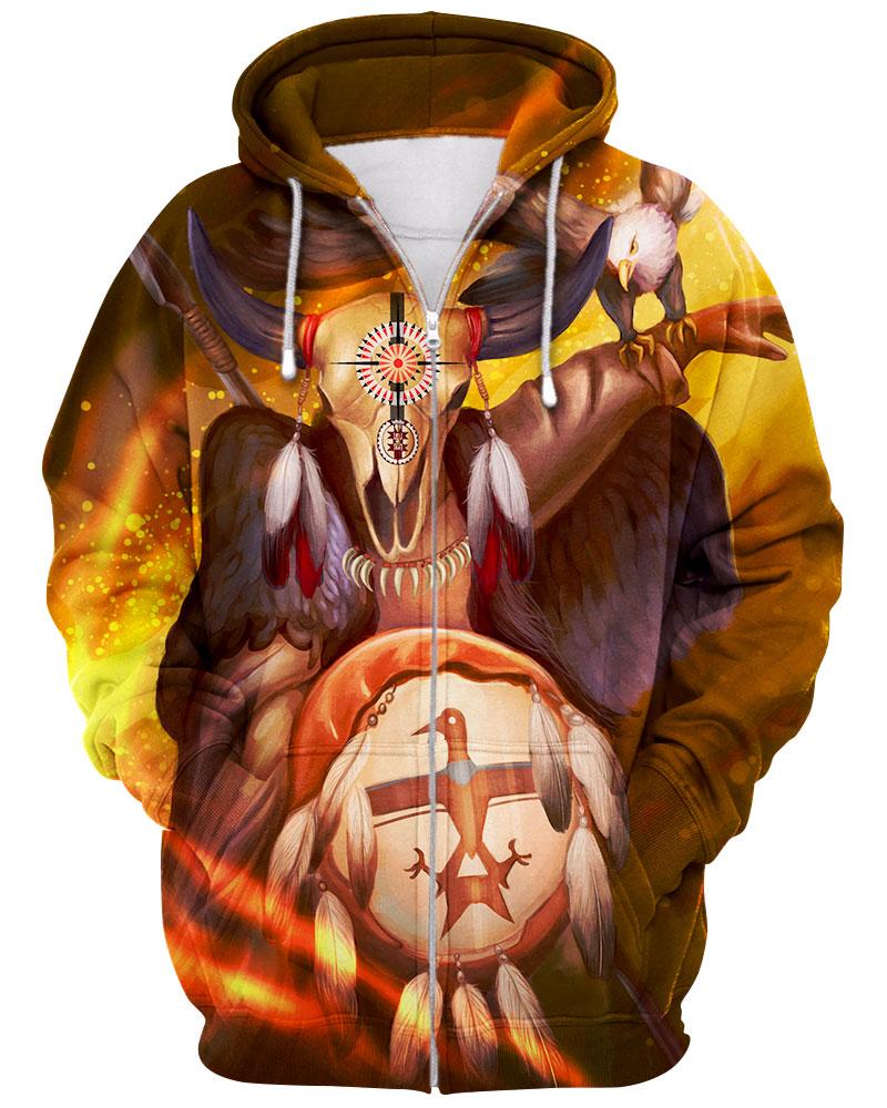 Native American Pride wolf