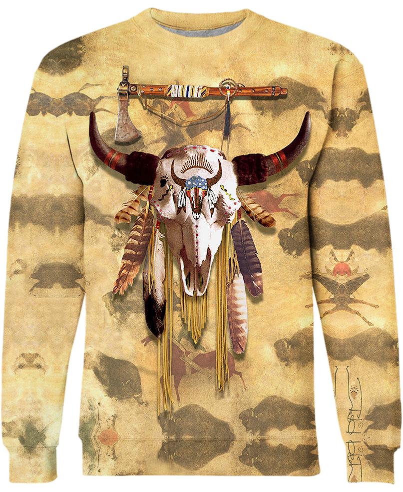 Native American Buffalo Skull
