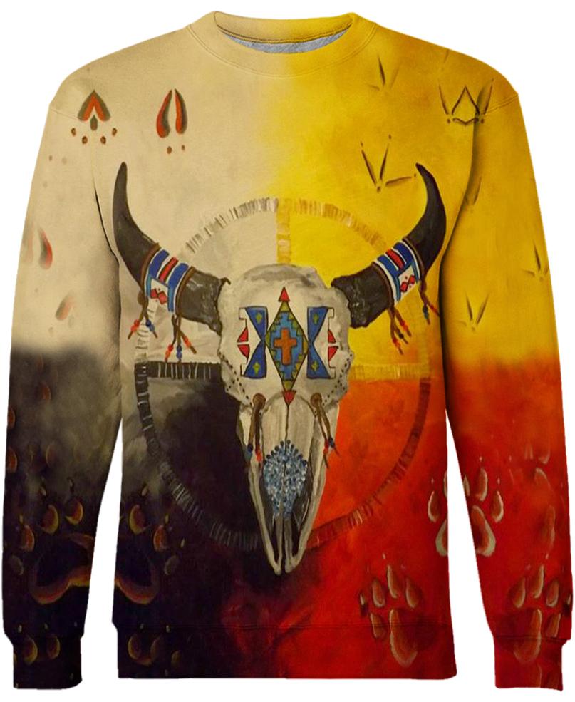 Native American Buffalo Multi-Color