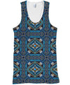 Native American Connecting Pattern Turquoise
