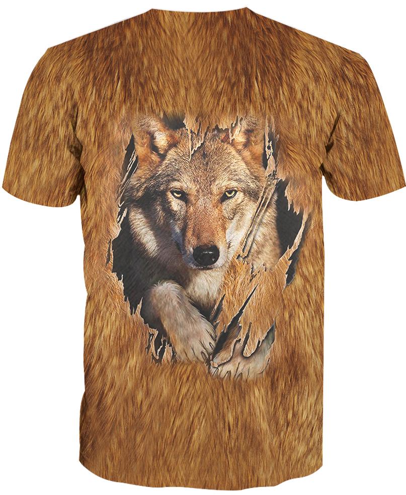 Native American Brown Wolf