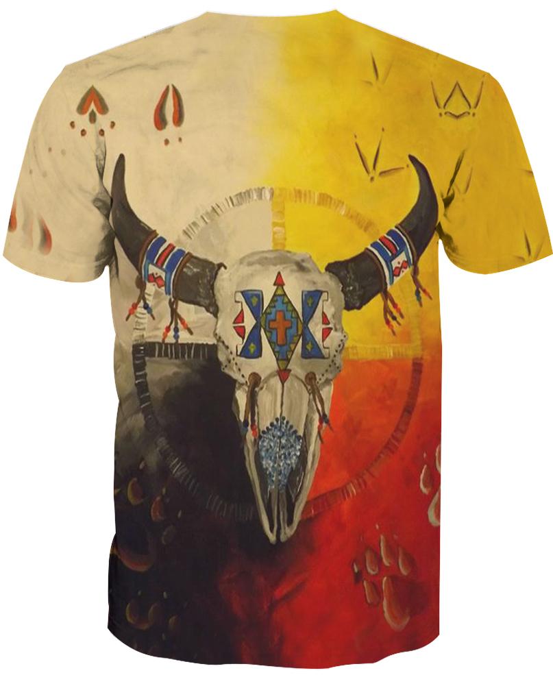 Native American Buffalo Multi-Color
