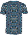 Native American Connecting Pattern Turquoise