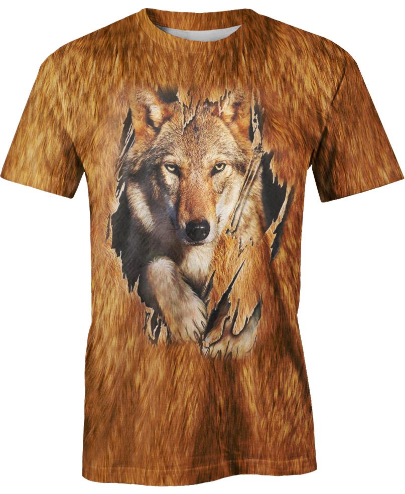 Native American Brown Wolf