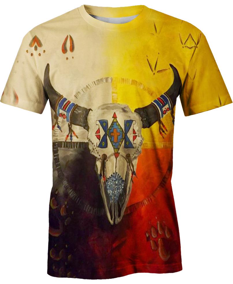 Native American Buffalo Multi-Color