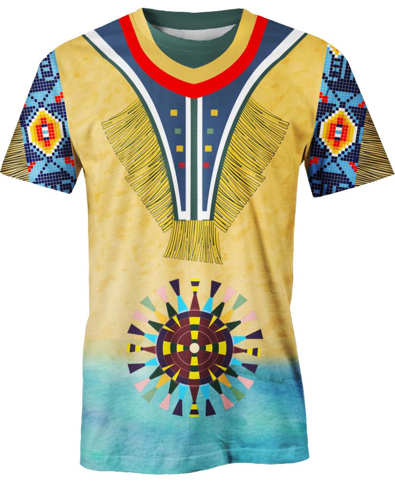 Native American Bright Connecting Pattern