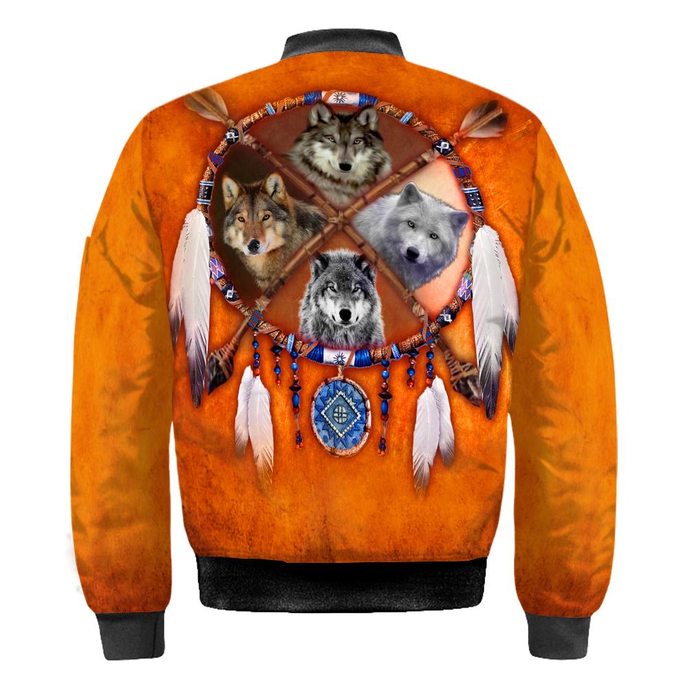 Native American Four Wolfs
