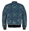 Native American Connecting Pattern Turquoise