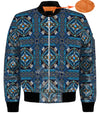 Native American Connecting Pattern Turquoise